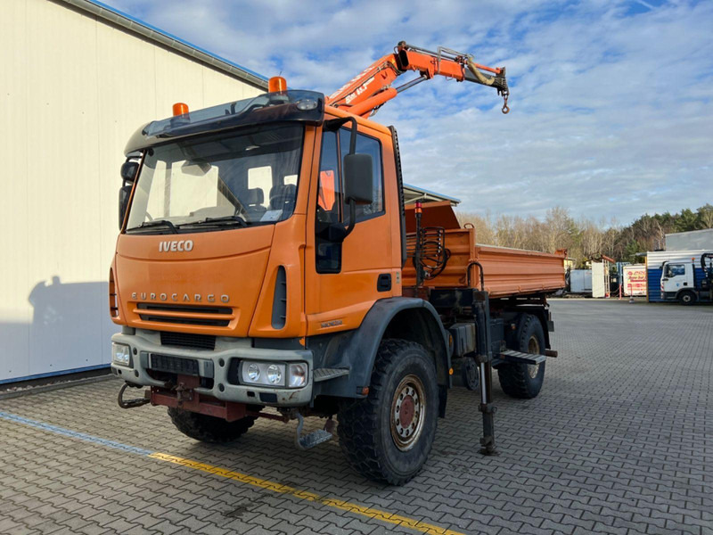 Iveco 140 E 24 4x4 + Atlas AK 65.2 A1 - Kamion vetëshkarkues, Kamion me vinç: foto 1 Iveco 140 E 24 4x4 + Atlas AK 65.2 A1 - Kamion vetëshkarkues, Kamion me vinç: foto 1