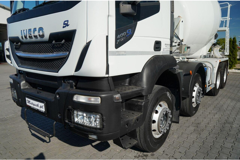 Autobetoniere Iveco 400 SL X-WAY STRALIS / 8X4 /  BETONOMIESZARKA / IMER / OPONY 100: foto 11