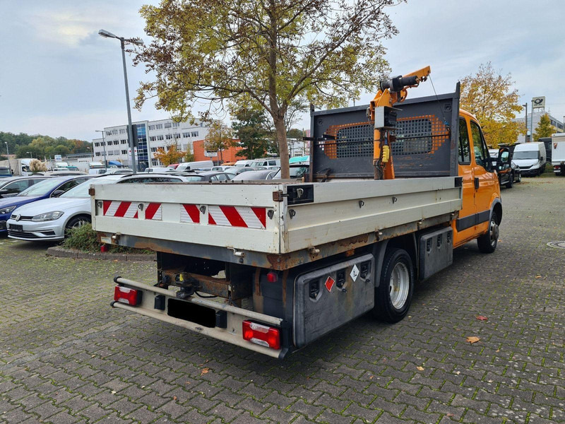 Kamion me karroceri të hapur, Kamion me vinç Iveco Daily 50C15 Doka Flatbed + Crane Hummel GSK 500: foto 8