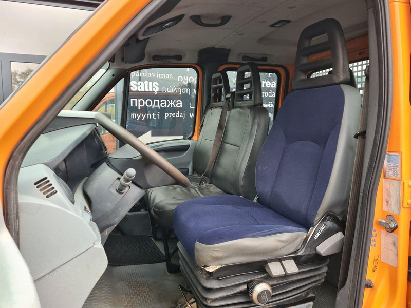 Kamion me karroceri të hapur, Kamion me vinç Iveco Daily 50C15 Doka Flatbed + Crane Hummel GSK 500: foto 12