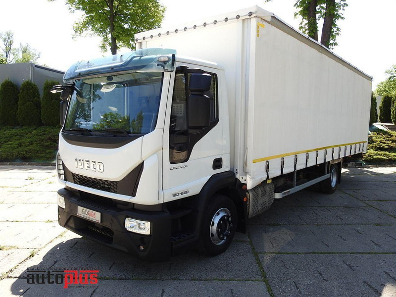 Iveco EUROCARGO 120 - 220 PLANDEKA WINDA 20 PALET AUTOMAT KLIMATYZACJA - Kamion vagonetë: foto 1 Iveco EUROCARGO 120 - 220 PLANDEKA WINDA 20 PALET AUTOMAT KLIMATYZACJA - Kamion vagonetë: foto 1