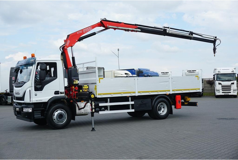 Iveco EUROCARGO / 160-21 / SKRZYNIOWY + HDS / FASSI F110 / ROTATOR / P - Kamioncine me karroceri: foto 4 Iveco EUROCARGO / 160-21 / SKRZYNIOWY + HDS / FASSI F110 / ROTATOR / P - Kamioncine me karroceri: foto 4