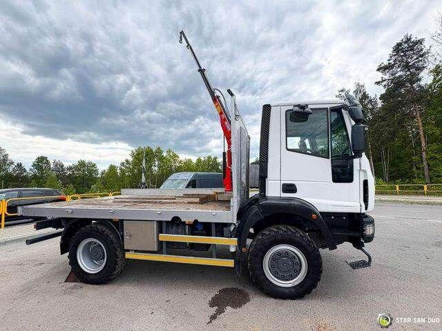 Iveco Eurocargo 4x4 HMF 202 Euro 6 mileage: 76,000 k - Kamion me karroceri të hapur, Kamion me vinç: foto 4 Iveco Eurocargo 4x4 HMF 202 Euro 6 mileage: 76,000 k - Kamion me karroceri të hapur, Kamion me vinç: foto 4