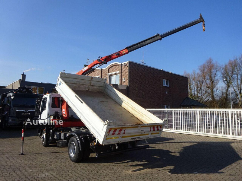 Iveco ML75E18K - 3 way tipper+crane - Kamion vetëshkarkues, Kamion me vinç: foto 3 Iveco ML75E18K - 3 way tipper+crane - Kamion vetëshkarkues, Kamion me vinç: foto 3