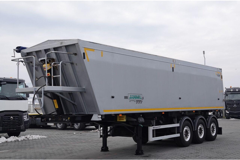 Janmil WYWROTKA / 42 m3 / TYŁ KLAPA / SAF / OŚ PODNOSZONA / ALUFELGI / - Gjysmë rimorkio vetëshkarkuese: foto 1 Janmil WYWROTKA / 42 m3 / TYŁ KLAPA / SAF / OŚ PODNOSZONA / ALUFELGI / - Gjysmë rimorkio vetëshkarkuese: foto 1