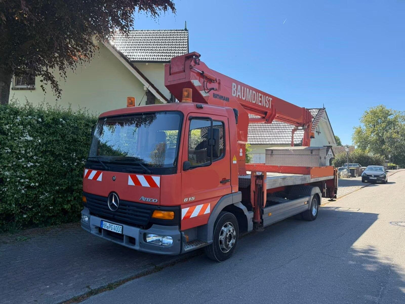 Mercedes-Benz Atego 815 - Lifting basket truck - Kamioni, Kamion me vinç: foto 1 Mercedes-Benz Atego 815 - Lifting basket truck - Kamioni, Kamion me vinç: foto 1