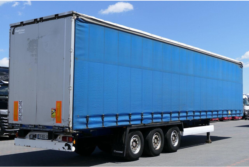 Krone FIRANKA / STANDARD / SAF / SPROWADZONA - Gjysmë rimorkio me tendë: foto 5 Krone FIRANKA / STANDARD / SAF / SPROWADZONA - Gjysmë rimorkio me tendë: foto 5