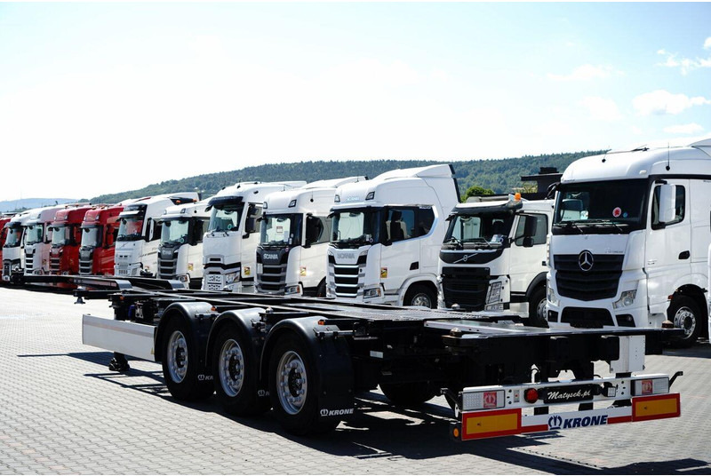 Krone NACZEPA PODKONTENEROWA / MAŁO UŻYWANA / UNIWERSALNA / 2023 ROK - Transportjer kontejnerësh/ Gjysmë rimorkio me karroceri të çmontueshme: foto 5 Krone NACZEPA PODKONTENEROWA / MAŁO UŻYWANA / UNIWERSALNA / 2023 ROK - Transportjer kontejnerësh/ Gjysmë rimorkio me karroceri të çmontueshme: foto 5