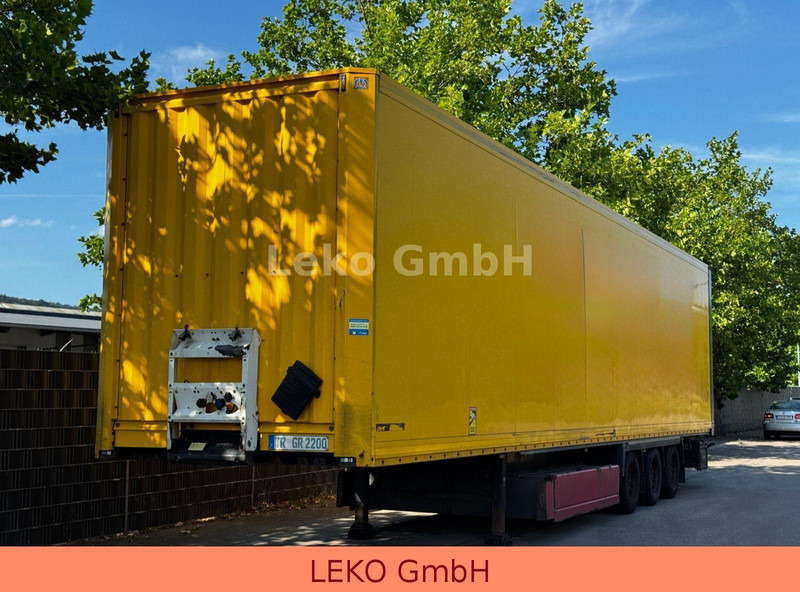 Krone SD - Gjysmë rimorkio me vagonetë të mbyllur: foto 1 Krone SD - Gjysmë rimorkio me vagonetë të mbyllur: foto 1