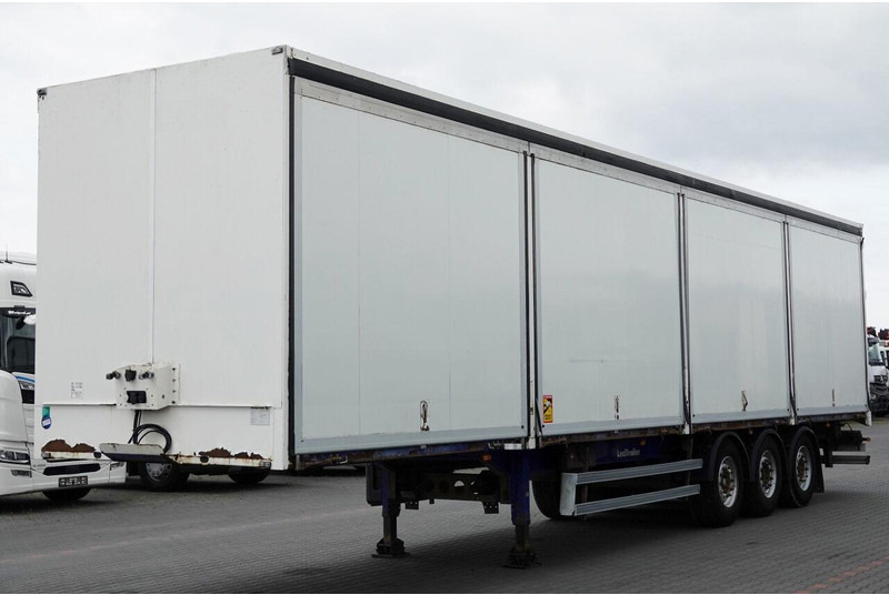 Lecitrailer KONTENER / KOFFER / OTWIERANE BOKI / MOCNA PODŁOGA SZYNA DESKA - Gjysmë rimorkio me vagonetë të mbyllur: foto 3 Lecitrailer KONTENER / KOFFER / OTWIERANE BOKI / MOCNA PODŁOGA SZYNA DESKA - Gjysmë rimorkio me vagonetë të mbyllur: foto 3