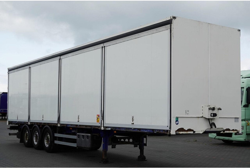 Lecitrailer KONTENER / KOFFER / OTWIERANE BOKI / MOCNA PODŁOGA SZYNA DESKA - Gjysmë rimorkio me vagonetë të mbyllur: foto 1 Lecitrailer KONTENER / KOFFER / OTWIERANE BOKI / MOCNA PODŁOGA SZYNA DESKA - Gjysmë rimorkio me vagonetë të mbyllur: foto 1