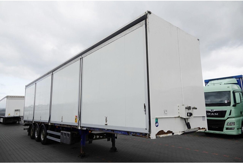Lecitrailer KONTENER / KOFFER / OTWIERANE BOKI / MOCNA PODŁOGA SZYNA DESKA - Gjysmë rimorkio me vagonetë të mbyllur: foto 2 Lecitrailer KONTENER / KOFFER / OTWIERANE BOKI / MOCNA PODŁOGA SZYNA DESKA - Gjysmë rimorkio me vagonetë të mbyllur: foto 2