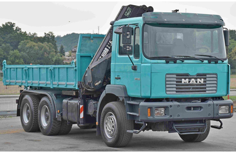 MAN 27-314 - Kamion vetëshkarkues, Kamion me vinç: foto 4 MAN 27-314 - Kamion vetëshkarkues, Kamion me vinç: foto 4