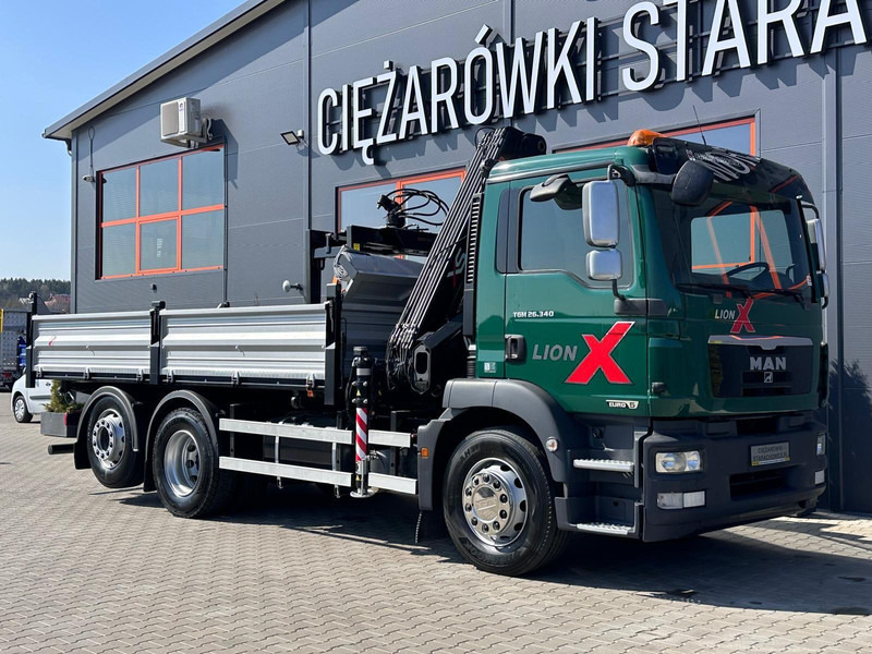 MAN GM TGS TGX 26.340 // E5// 6x2 6x4 //WYWROTKA 3-S / HIAB XS 122 H - Kamion vetëshkarkues, Kamion me vinç: foto 5 MAN GM TGS TGX 26.340 // E5// 6x2 6x4 //WYWROTKA 3-S / HIAB XS 122 H - Kamion vetëshkarkues, Kamion me vinç: foto 5