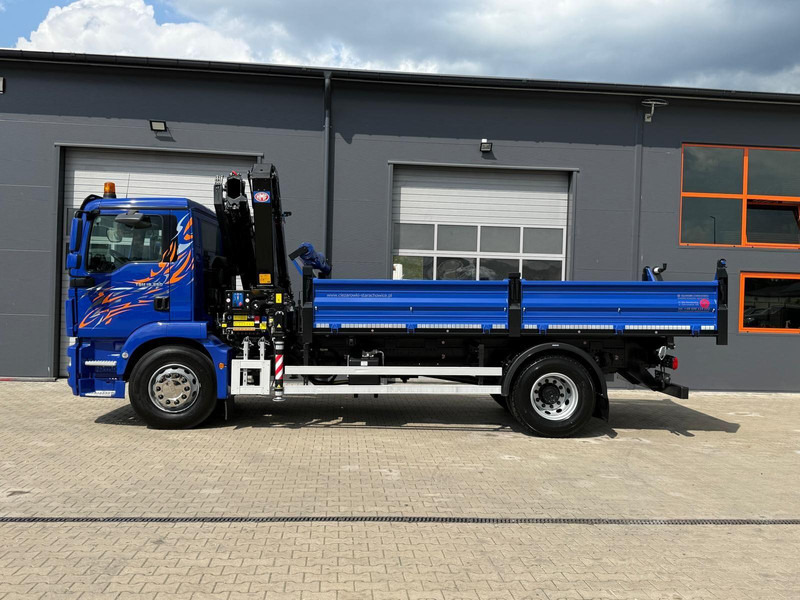 MAN MAN TGM TGL TGS 18.250 // E6 // wywrotka + HDS HMF z pilotem // - Kamion vetëshkarkues: foto 5 MAN MAN TGM TGL TGS 18.250 // E6 // wywrotka + HDS HMF z pilotem // - Kamion vetëshkarkues: foto 5