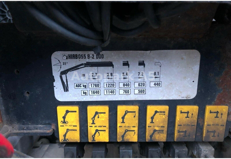 Lizingu i MAN TGL 8.180 Flatbed + Crane Hiab 055 MAN TGL 8.180 Flatbed + Crane Hiab 055: foto 12