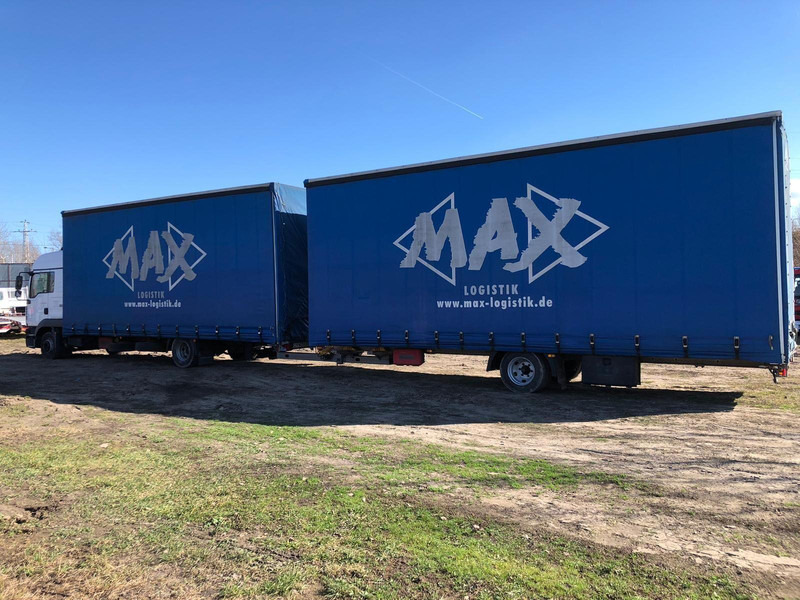 MAN TGL 8.210 Pritsche - TOP ZUSTAND - Kamion me tendë: foto 4 MAN TGL 8.210 Pritsche - TOP ZUSTAND - Kamion me tendë: foto 4