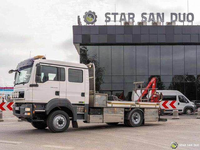 MAN TGM 13.290 4x4 BI FASSI F40B22 Crane Camper - Kamion me karroceri të hapur, Kamion me vinç: foto 5 MAN TGM 13.290 4x4 BI FASSI F40B22 Crane Camper - Kamion me karroceri të hapur, Kamion me vinç: foto 5