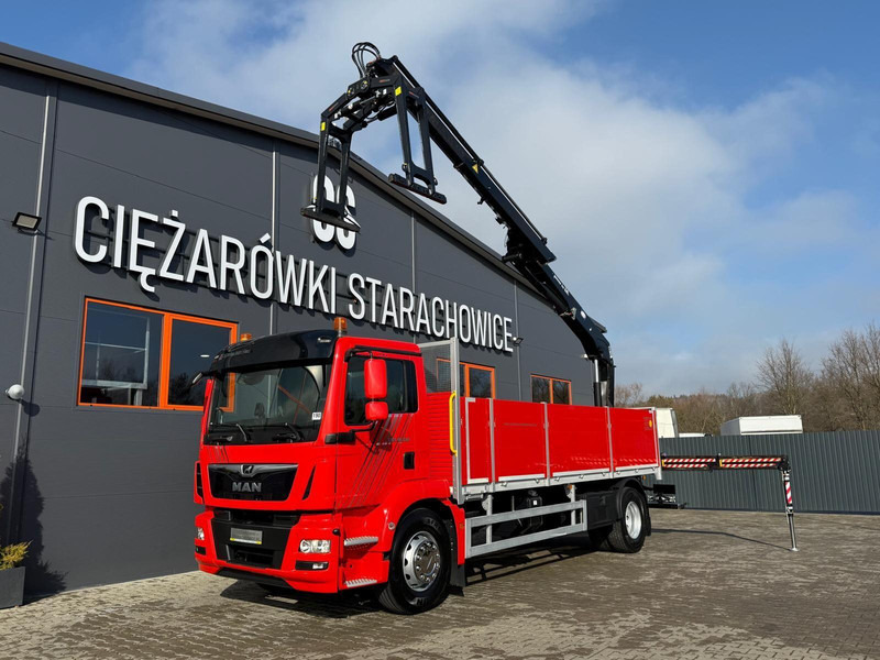 MAN TGM 18.250 // E6 // org. 92000km !!! // 4x2 // manual // - Kamion me karroceri të hapur, Kamion me vinç: foto 1 MAN TGM 18.250 // E6 // org. 92000km !!! // 4x2 // manual // - Kamion me karroceri të hapur, Kamion me vinç: foto 1