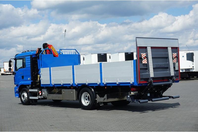 MAN TGM / 18.290 / SKRZYNIOWY + HDS + WINDA / PALFINGER PK 12002 / - Kamion me karroceri të hapur, Kamion me vinç: foto 5 MAN TGM / 18.290 / SKRZYNIOWY + HDS + WINDA / PALFINGER PK 12002 / - Kamion me karroceri të hapur, Kamion me vinç: foto 5