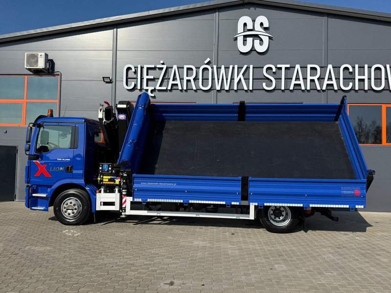 Kamion vetëshkarkues, Kamion me vinç MAN TGM TGL 15.250 / E6 / wywrotka 3-S + HMF żuraw z pilotem / H: foto 16 Kamion vetëshkarkues, Kamion me vinç MAN TGM TGL 15.250 / E6 / wywrotka 3-S + HMF żuraw z pilotem / H: foto 16