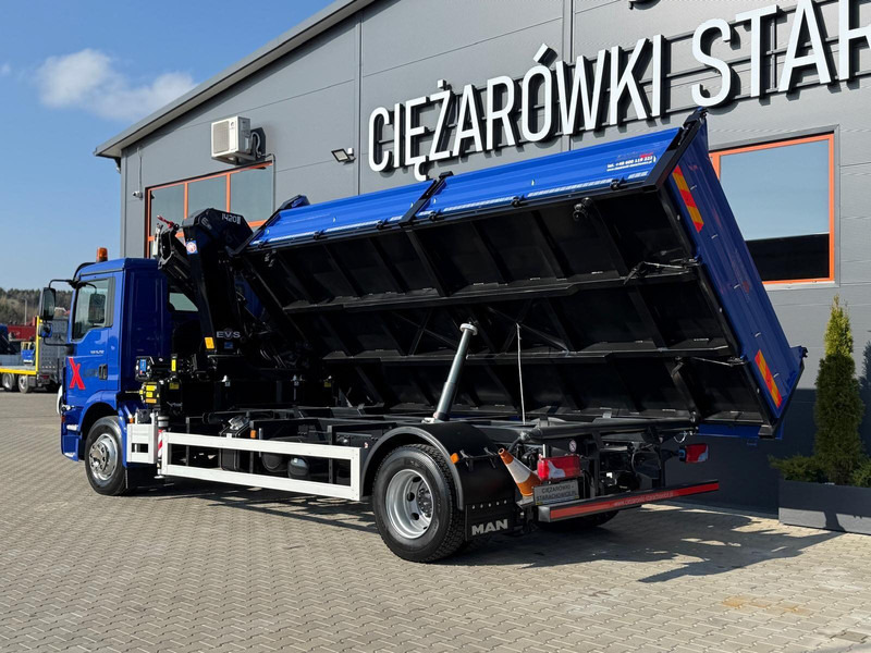 Kamion vetëshkarkues, Kamion me vinç MAN TGM TGL 15.250 / E6 / wywrotka 3-S + HMF żuraw z pilotem / H: foto 20 Kamion vetëshkarkues, Kamion me vinç MAN TGM TGL 15.250 / E6 / wywrotka 3-S + HMF żuraw z pilotem / H: foto 20