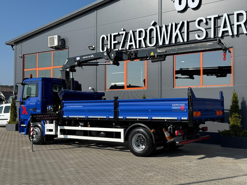 Kamion vetëshkarkues, Kamion me vinç MAN TGM TGL 15.250 / E6 / wywrotka 3-S + HMF żuraw z pilotem / H: foto 11 Kamion vetëshkarkues, Kamion me vinç MAN TGM TGL 15.250 / E6 / wywrotka 3-S + HMF żuraw z pilotem / H: foto 11