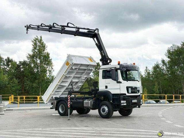 MAN TGS 18.360 4x4 HIAB 144 E-4 Crane Kipper - Kamion vetëshkarkues, Kamion me vinç: foto 2 MAN TGS 18.360 4x4 HIAB 144 E-4 Crane Kipper - Kamion vetëshkarkues, Kamion me vinç: foto 2