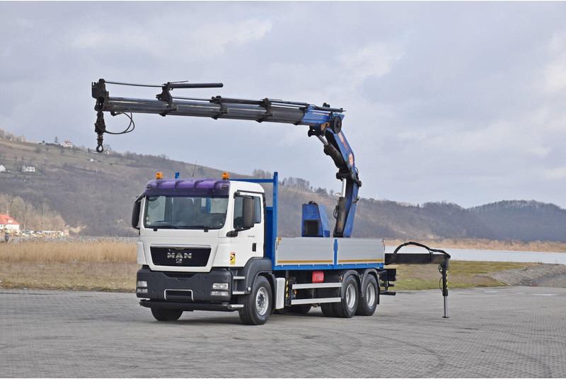 MAN TGS 26.360 - Kamion me karroceri të hapur, Kamion me vinç: foto 2 MAN TGS 26.360 - Kamion me karroceri të hapur, Kamion me vinç: foto 2