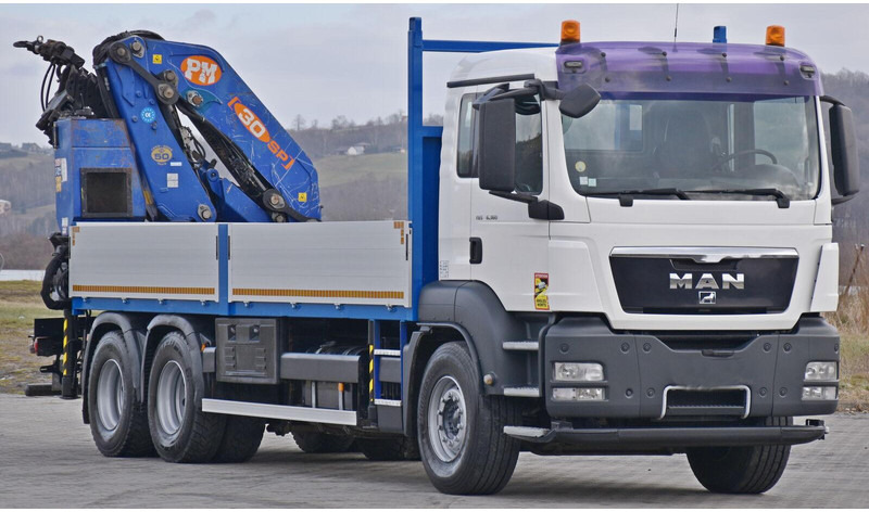MAN TGS 26.360 - Kamion me karroceri të hapur, Kamion me vinç: foto 3 MAN TGS 26.360 - Kamion me karroceri të hapur, Kamion me vinç: foto 3