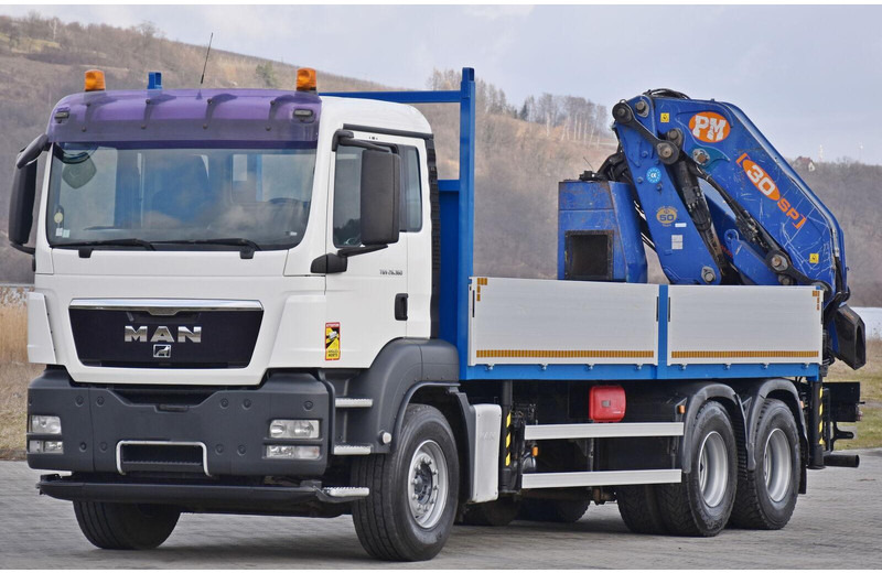 MAN TGS 26.360 - Kamion me karroceri të hapur, Kamion me vinç: foto 4 MAN TGS 26.360 - Kamion me karroceri të hapur, Kamion me vinç: foto 4