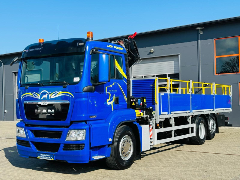 MAN TGS 26.360 - Kamion me karroceri të hapur, Kamion me vinç: foto 1 MAN TGS 26.360 - Kamion me karroceri të hapur, Kamion me vinç: foto 1
