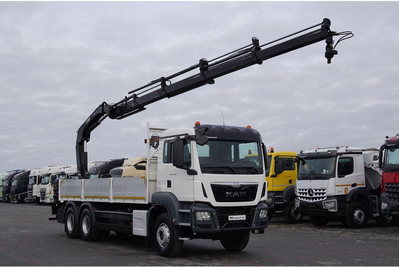 MAN TGS 26.400 / 6x4 / SKRZYNIOWY - 6,5M / HDS HIAB 188 4xwysów 13 M - Kamion me karroceri të hapur, Kamion me vinç: foto 4 MAN TGS 26.400 / 6x4 / SKRZYNIOWY - 6,5M / HDS HIAB 188 4xwysów 13 M - Kamion me karroceri të hapur, Kamion me vinç: foto 4