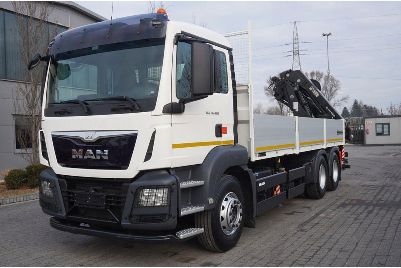 MAN TGS 26.400 + HIAB 244 EP-4 HIDUO crane - Kamion me karroceri të hapur, Kamion me vinç: foto 3 MAN TGS 26.400 + HIAB 244 EP-4 HIDUO crane - Kamion me karroceri të hapur, Kamion me vinç: foto 3