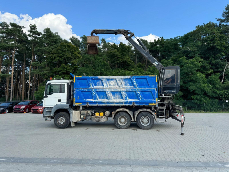 MAN TGS 26.440 6x4 Tipper + Crane Loglift 120S - Kamion vetëshkarkues, Kamion me vinç: foto 2 MAN TGS 26.440 6x4 Tipper + Crane Loglift 120S - Kamion vetëshkarkues, Kamion me vinç: foto 2