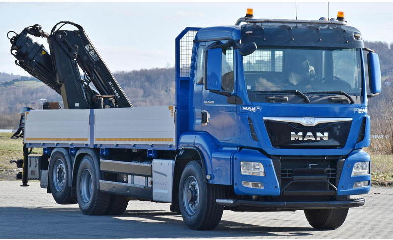 MAN TGS 26.480 - Kamion me karroceri të hapur, Kamion me vinç: foto 3 MAN TGS 26.480 - Kamion me karroceri të hapur, Kamion me vinç: foto 3