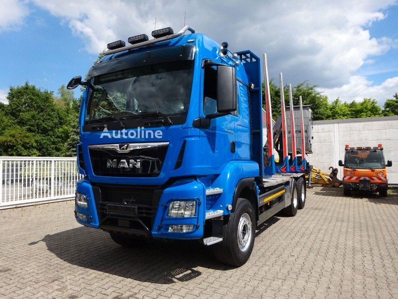 MAN TGS 26.510 - Timber truck+crane - Kamion për transport druri, Kamion me vinç: foto 1 MAN TGS 26.510 - Timber truck+crane - Kamion për transport druri, Kamion me vinç: foto 1