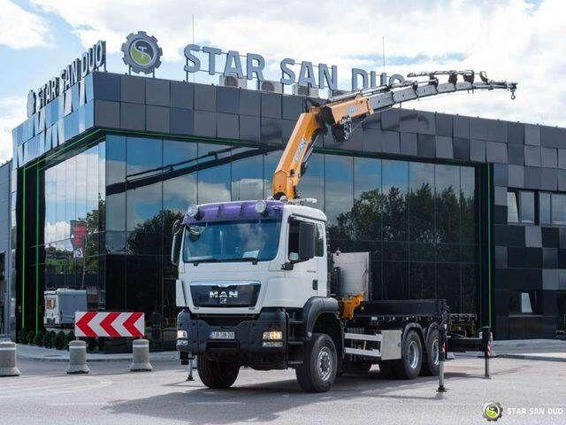 MAN TGS 33.400 6x6 BL EFFER 315/8S HDS Crane 2019 - Kamion me karroceri të hapur, Kamion me vinç: foto 2 MAN TGS 33.400 6x6 BL EFFER 315/8S HDS Crane 2019 - Kamion me karroceri të hapur, Kamion me vinç: foto 2