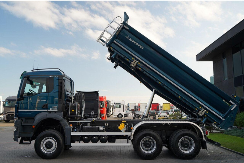 MAN TGS 33.480 / 6X6 / WYWROTKA 3 STRONNA / BORDMATIC / HYDROBURTA / - Kamion vetëshkarkues: foto 3 MAN TGS 33.480 / 6X6 / WYWROTKA 3 STRONNA / BORDMATIC / HYDROBURTA / - Kamion vetëshkarkues: foto 3