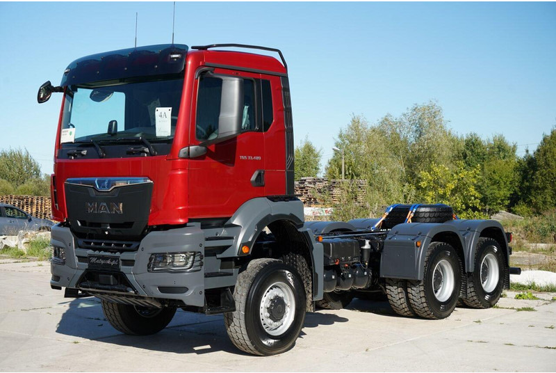 MAN TGS 33.480 / 6x6 / DO ZABUDOWY / FABRYCZNIE NOWY 2025 - Kamion kabinë-shasi: foto 2 MAN TGS 33.480 / 6x6 / DO ZABUDOWY / FABRYCZNIE NOWY 2025 - Kamion kabinë-shasi: foto 2