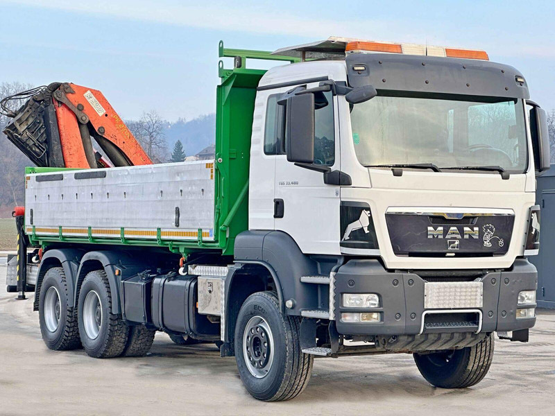 MAN TGS 33.480 - Kamion vetëshkarkues, Kamion me vinç: foto 3 MAN TGS 33.480 - Kamion vetëshkarkues, Kamion me vinç: foto 3
