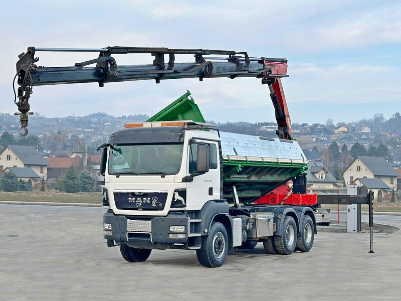 MAN TGS 33.480 - Kamion vetëshkarkues, Kamion me vinç: foto 2 MAN TGS 33.480 - Kamion vetëshkarkues, Kamion me vinç: foto 2