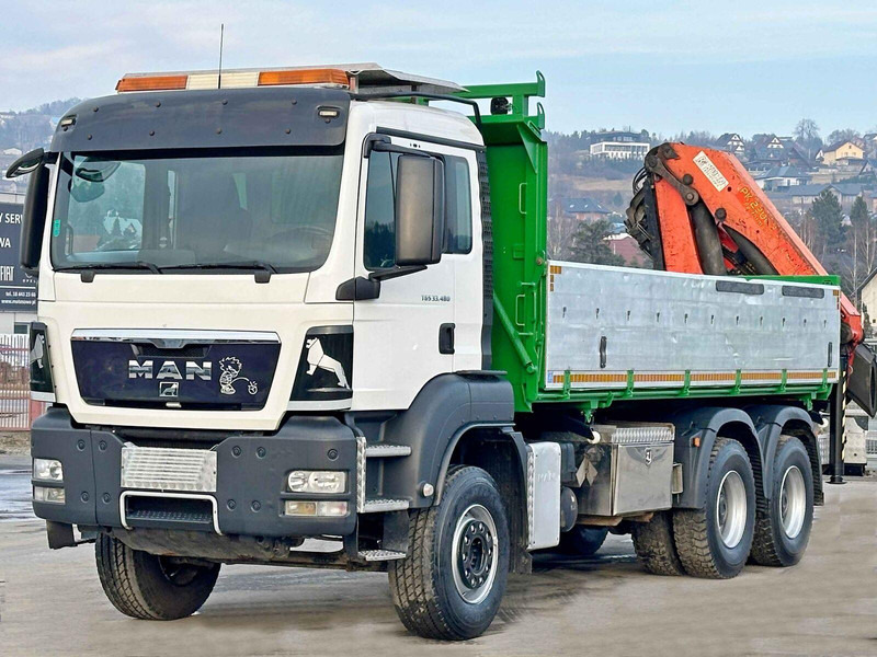 MAN TGS 33.480 - Kamion vetëshkarkues, Kamion me vinç: foto 4 MAN TGS 33.480 - Kamion vetëshkarkues, Kamion me vinç: foto 4