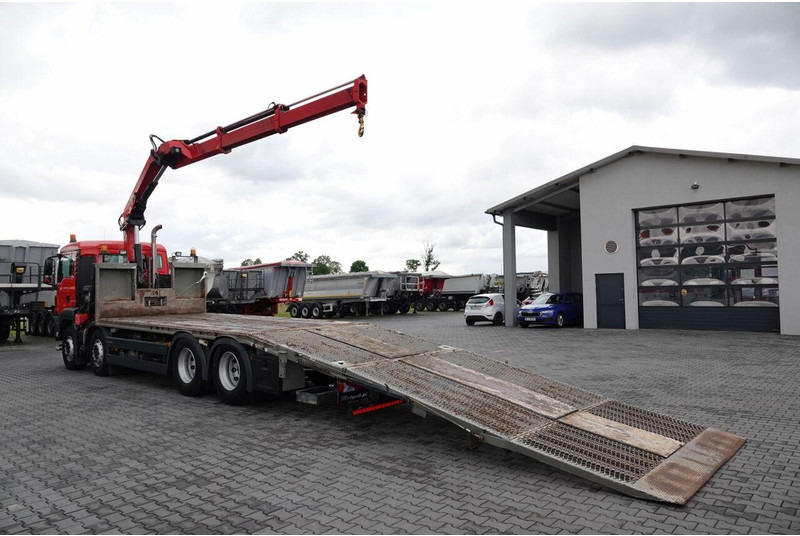 MAN TGS 35.360 / 8x2-4 / LAWETA + HDS HIAB 166 E-2 / OŚ PODNOSZONA / - Karrotrec: foto 4 MAN TGS 35.360 / 8x2-4 / LAWETA + HDS HIAB 166 E-2 / OŚ PODNOSZONA / - Karrotrec: foto 4