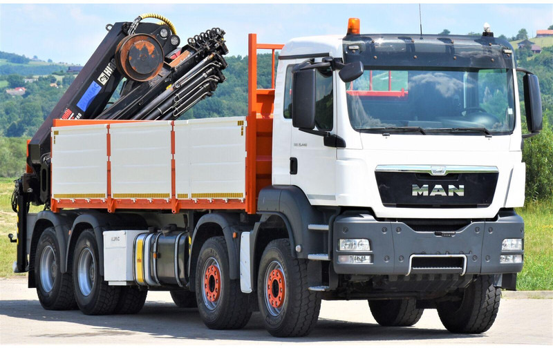 MAN TGS 35.440 * HIAB 322 EP-5HIPRO+FUNK / 8x4! - Kamion me karroceri të hapur, Kamion me vinç: foto 1 MAN TGS 35.440 * HIAB 322 EP-5HIPRO+FUNK / 8x4! - Kamion me karroceri të hapur, Kamion me vinç: foto 1