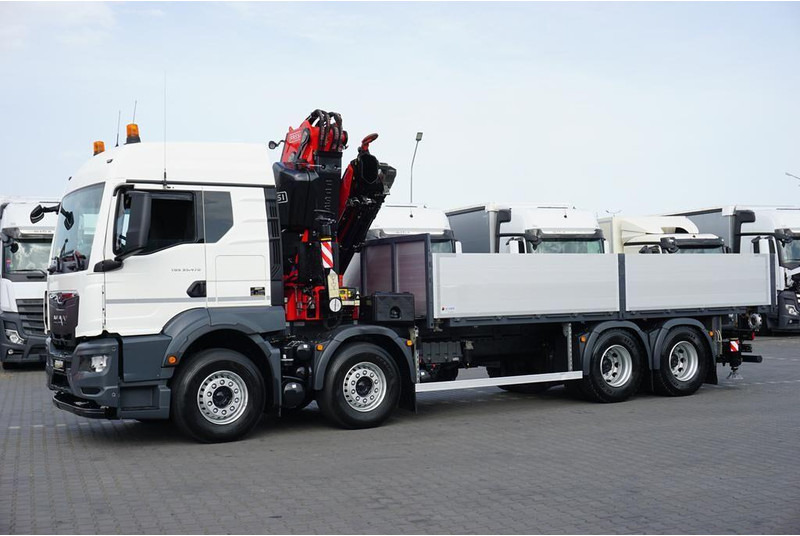 MAN TGS / 35.470 / E 6 / SKRZYNIOWY + HDS / FASSI F 545 / ŁAD. 13 10 - Kamion me karroceri të hapur, Kamion me vinç: foto 5 MAN TGS / 35.470 / E 6 / SKRZYNIOWY + HDS / FASSI F 545 / ŁAD. 13 10 - Kamion me karroceri të hapur, Kamion me vinç: foto 5