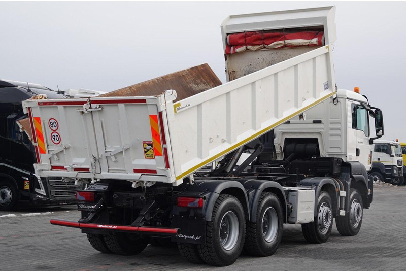 MAN TGS 35.480 / 8x4 / WYWROTKA / BORDMATIC / HYDROBURTA / OPONY 100 - Kamion vetëshkarkues: foto 5 MAN TGS 35.480 / 8x4 / WYWROTKA / BORDMATIC / HYDROBURTA / OPONY 100 - Kamion vetëshkarkues: foto 5