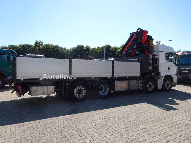 MAN TGS 35.480 - Flatbed + crane - Kamion me karroceri të hapur, Kamion me vinç: foto 5 MAN TGS 35.480 - Flatbed + crane - Kamion me karroceri të hapur, Kamion me vinç: foto 5