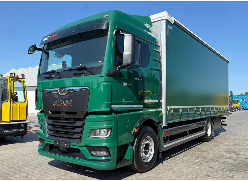 MAN TGX 18.470 - Curtain side - Kamion me tendë: foto 1 MAN TGX 18.470 - Curtain side - Kamion me tendë: foto 1