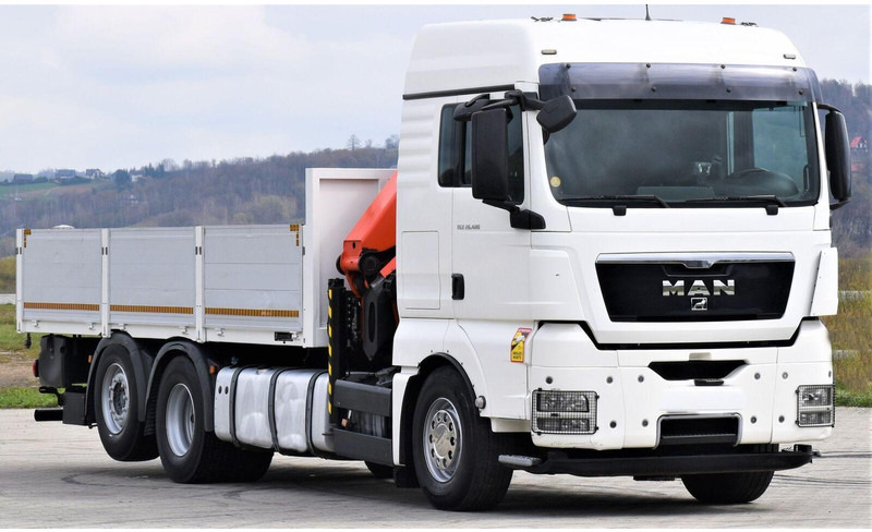 MAN TGX 26.480 - Kamion me karroceri të hapur, Kamion me vinç: foto 4 MAN TGX 26.480 - Kamion me karroceri të hapur, Kamion me vinç: foto 4